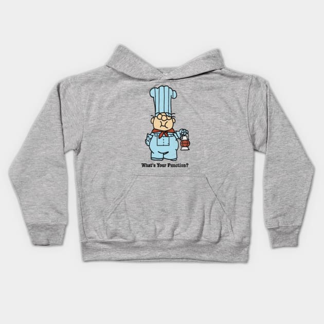 Conjunction Junction engineer Kids Hoodie by ThirteenthFloor